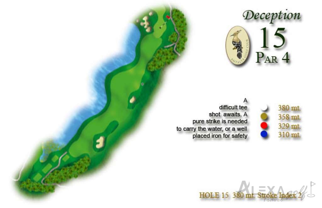 Hole 15 — Original The Pasha course planner