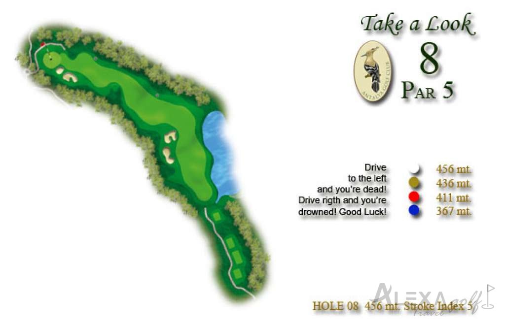 Hole 8 — Original The Pasha course planner