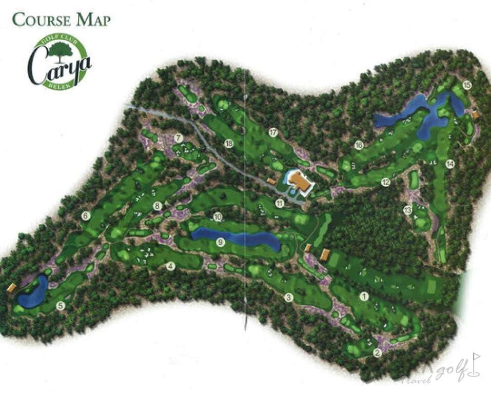 Course overview — Original Carya course planner