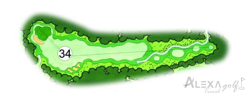 Hole 34 — Original Sueno Dunes planner