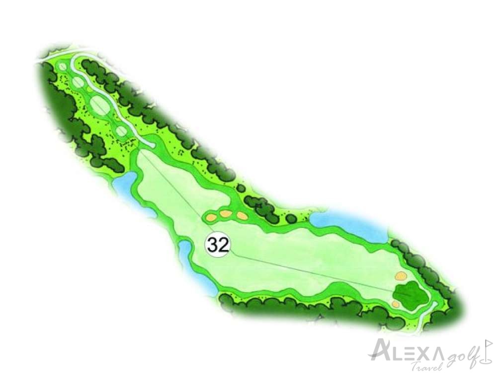 Hole 32 — Original Sueno Dunes planner