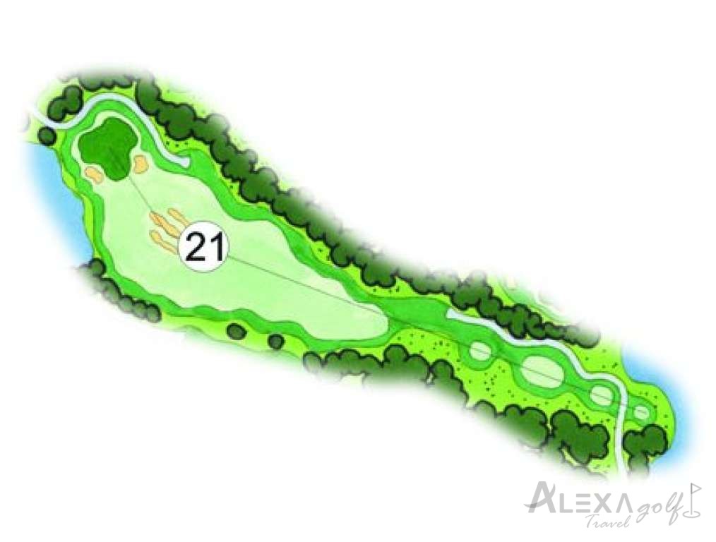 Hole 21 — Original Sueno Dunes planner