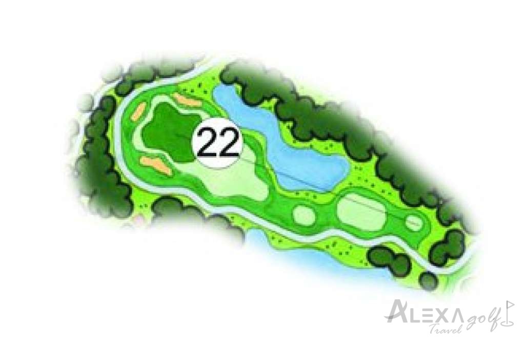 Hole 22 — Original Sueno Dunes planner