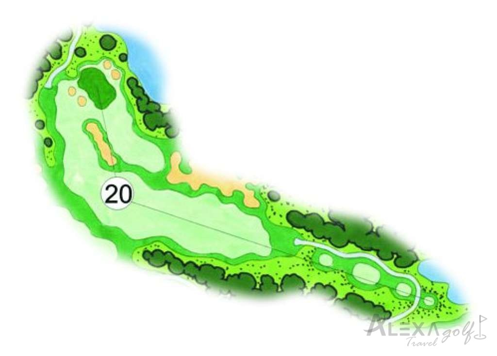 Hole 20 — Original Sueno Dunes planner