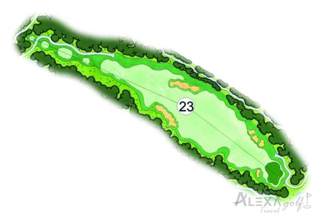 Hole 23 — Original Sueno Dunes planner