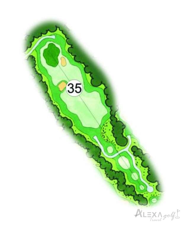 Hole 35 — Original Sueno Dunes planner