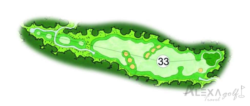 Hole 33 — Original Sueno Dunes planner