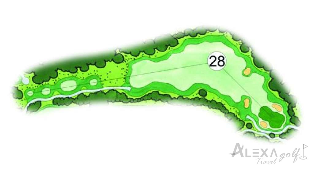 Hole 28 — Original Sueno Dunes planner