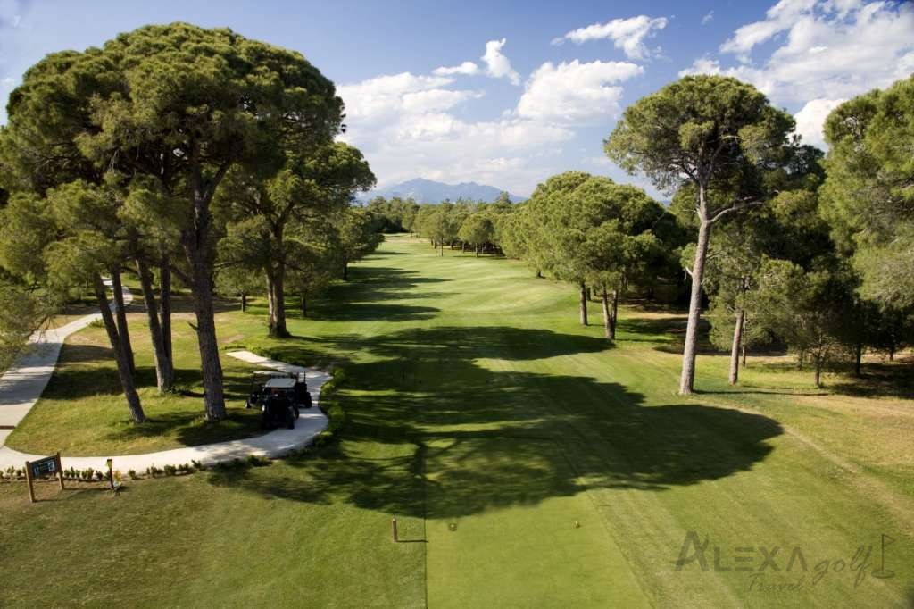 Golf landscape at Gloria Old Course