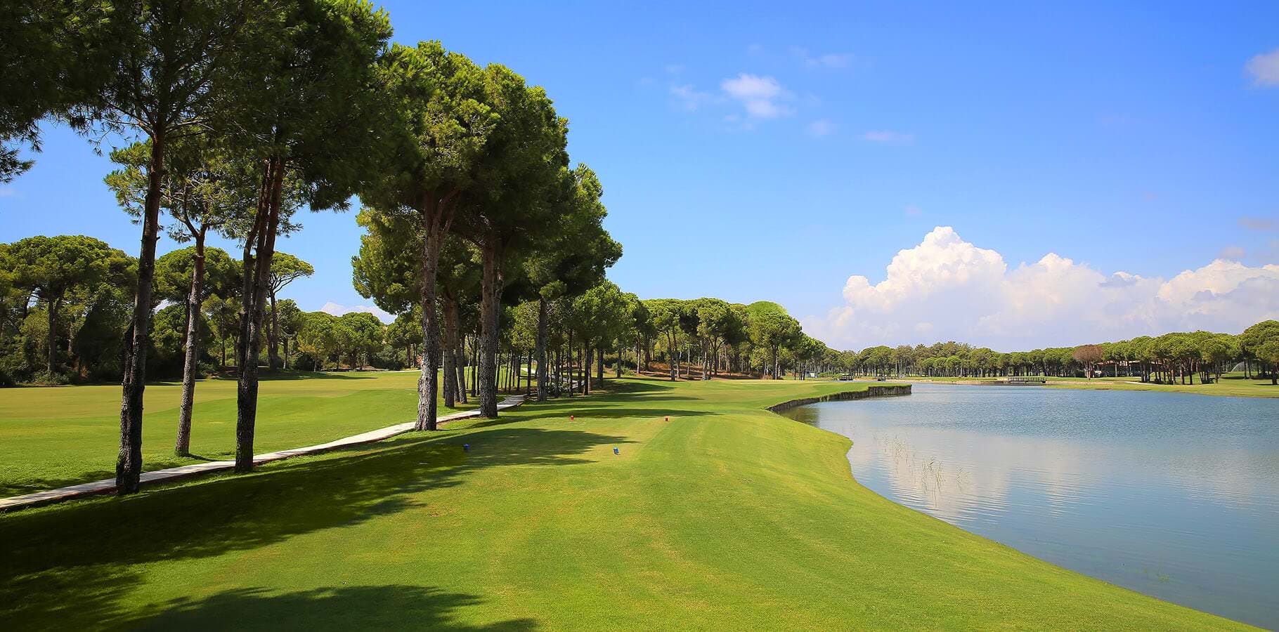 Fairway and green at Gloria Verde Course