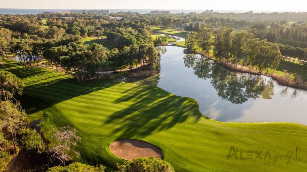 Course view at Kaya Palazzo Golf Club in Antalya