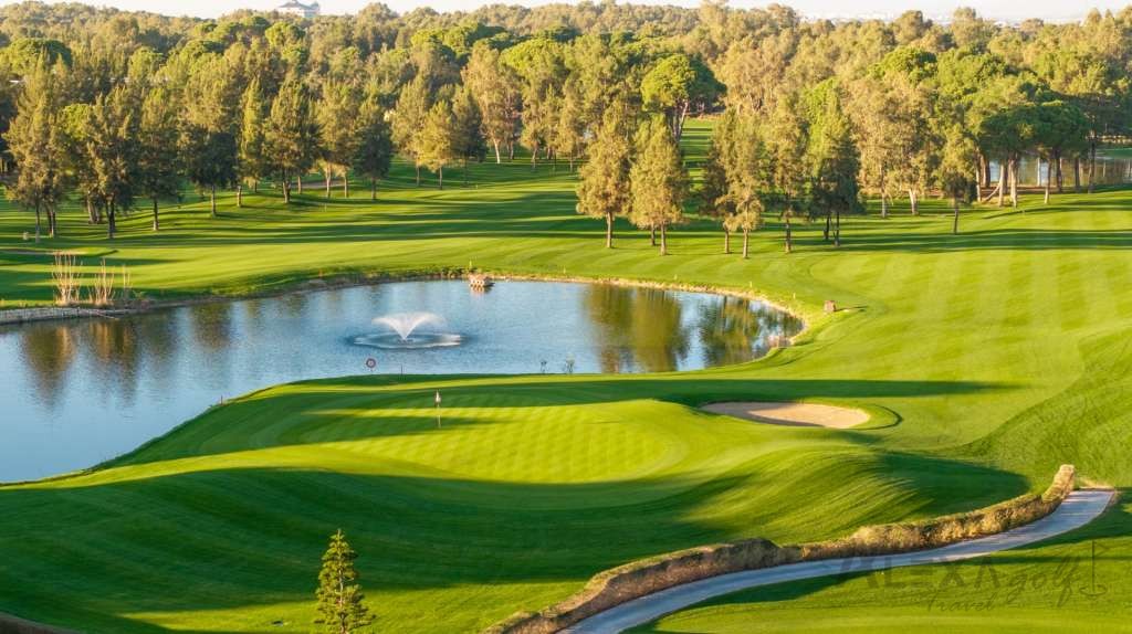 Golf landscape at Kaya Palazzo Golf Club