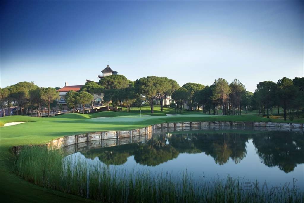 Course view at Montgomerie Maxx Royal in Antalya