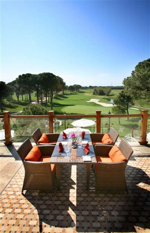 Golf landscape at Montgomerie Maxx Royal