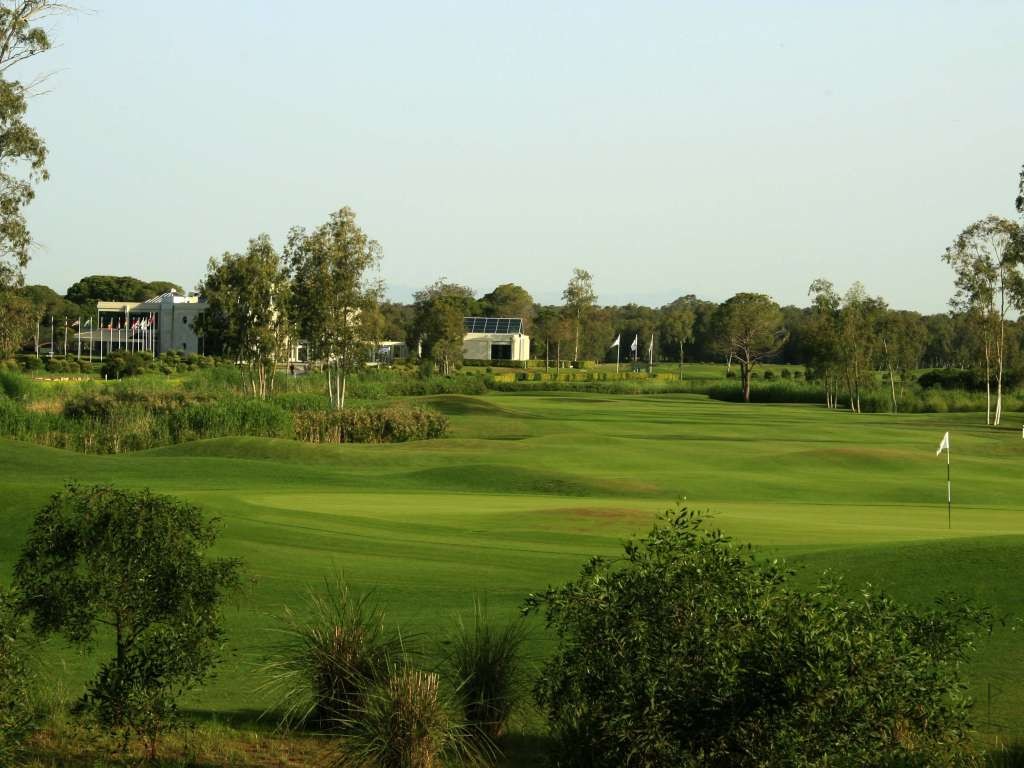 Golf landscape at PGA Sultan Course