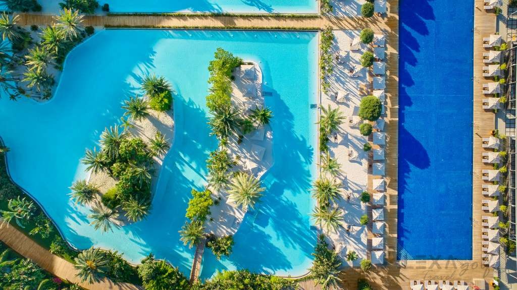 Landscaped pools at Maxx Royal Belek Golf Resort