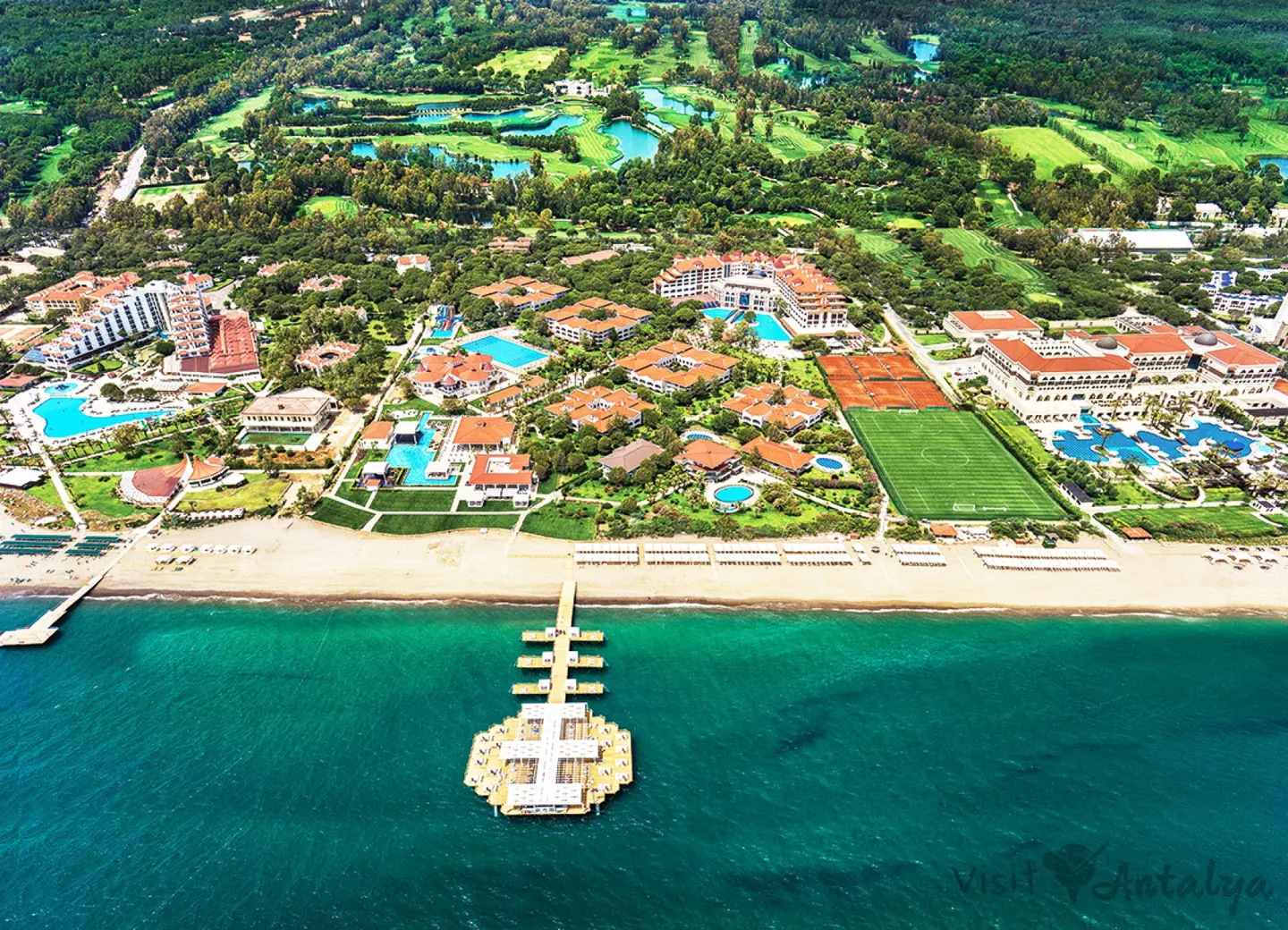 Sirene Belek Hotel, 5 Nights and 2 Rounds